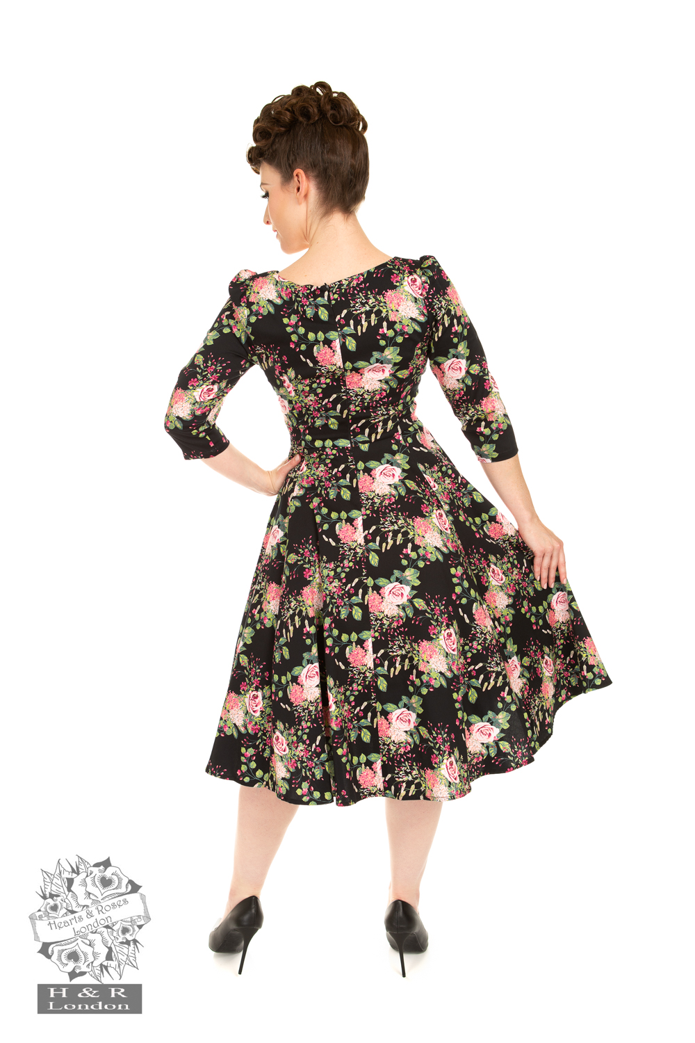 Nora Floral Swing Dress